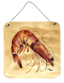 Shrimp Wall or Door Hanging Prints (Color: 8161DS66, size: 6 x 6)