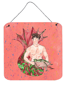 Merman Wall or Door Hanging Prints (Color: 8348DS66, size: 6 x 6)