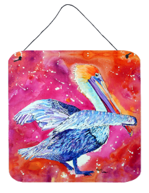 Pelican Wall or Door Hanging Prints (Color: 8360DS66, size: 6 x 6)