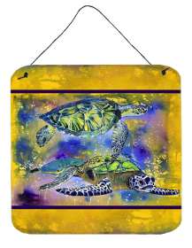 Turtle Wall or Door Hanging Prints (Color: 8394DS66, size: 6 x 6)