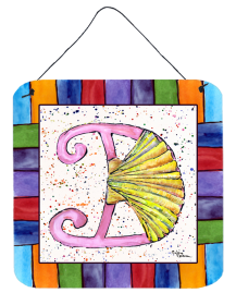 Beach and Seafood Wall or Door Hanging Prints (Color: 8427-DDS66, size: 6 x 6)