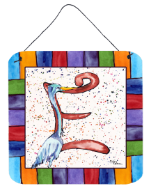 Beach and Seafood Wall or Door Hanging Prints (Color: 8428-EDS66, size: 6 x 6)