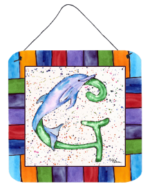 Beach and Seafood Wall or Door Hanging Prints (Color: 8430-GDS66, size: 6 x 6)