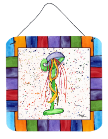 Beach and Seafood Wall or Door Hanging Prints (Color: 8432-IDS66, size: 6 x 6)