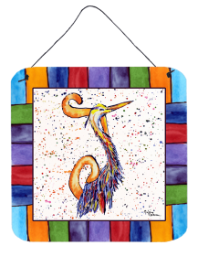 Beach and Seafood Wall or Door Hanging Prints (Color: 8433-JDS66, size: 6 x 6)
