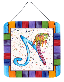 Beach and Seafood Wall or Door Hanging Prints (Color: 8437-NDS66, size: 6 x 6)