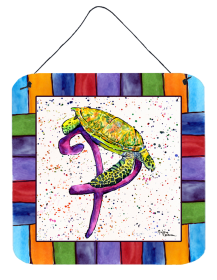 Beach and Seafood Wall or Door Hanging Prints (Color: 8439-PDS66, size: 6 x 6)