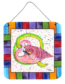 Beach and Seafood Wall or Door Hanging Prints (Color: 8440-QDS66, size: 6 x 6)