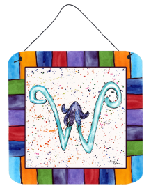 Beach and Seafood Wall or Door Hanging Prints (Color: 8446-WDS66, size: 6 x 6)