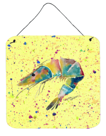 Shrimp Wall or Door Hanging Prints (Color: 8450DS66, size: 6 x 6)
