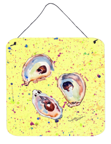 Oyster Wall or Door Hanging Prints (Color: 8453DS66, size: 6 x 6)