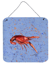 Crawfish Wall or Door Hanging Prints (Color: 8458DS66, size: 6 x 6)