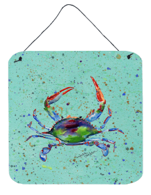 Crab Wall or Door Hanging Prints (Color: 8462DS66, size: 6 x 6)
