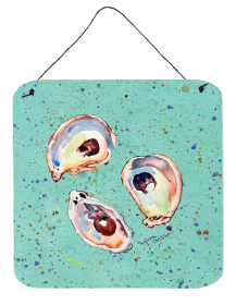 Oyster Wall or Door Hanging Prints (Color: 8463DS66, size: 6 x 6)