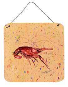 Crawfish Wall or Door Hanging Prints (Color: 8468DS66, size: 6 x 6)