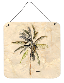 Palm Tree Wall or Door Hanging Prints (Color: 8482DS66, size: 6 x 6)
