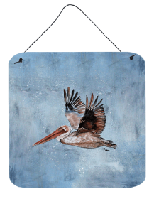 Bird - Pelican Wall or Door Hanging Prints (Color: 8506DS66, size: 6 x 6)