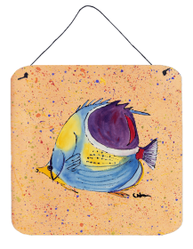 Tropical Fish Wall or Door Hanging Prints (Color: 8529DS66, size: 6 x 6)