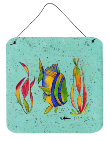Tropical Fish Wall or Door Hanging Prints (Color: 8530DS66, size: 6 x 6)