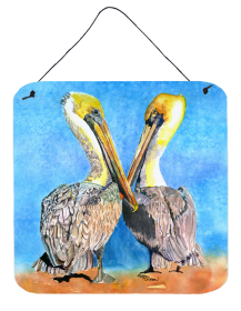 Pelican Wall or Door Hanging Prints (Color: 8539DS66, size: 6 x 6)