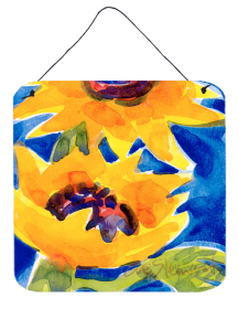 Flower - Sunflower Wall or Door Hanging Prints (Color: 6012DS66, size: 6 x 6)