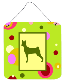 Basenji Wall or Door Hanging Prints (Color: Basenji, size: 6 x 6)