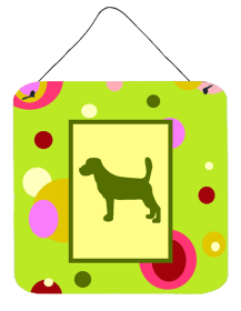Basset Hound Wall or Door Hanging Prints (Color: Basset Hound, size: 6 x 6)