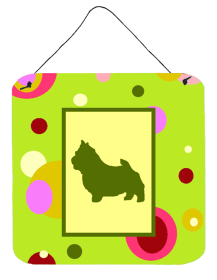 Norwich Terrier Wall or Door Hanging Prints (Color: Norwich Terrier, size: 6 x 6)