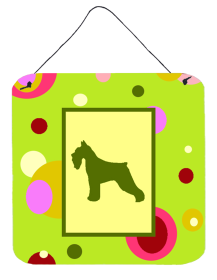 Schnauzer Wall or Door Hanging Prints (Color: Schnauzer, size: 6 x 6)