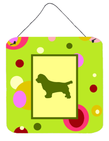 Spaniel Wall Wall or Door Hanging Prints (Color: Spaniel Wall, size: 6 x 6)