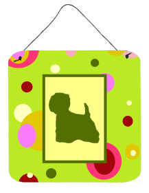 West Highland White Terrier Wall or Door Hanging Prints (Color: West Highland White Terrier, size: 6 x 6)