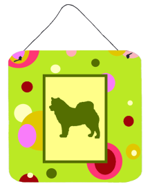 Alaskan Malamute Wall or Door Hanging Prints (Color: Alaskan Malamute, size: 6 x 6)