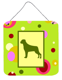 Rottweiler Wall or Door Hanging Prints (Color: Rottweiler, size: 6 x 6)