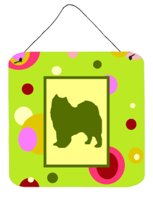 Samoyed Wall or Door Hanging Prints (Color: Samoyed, size: 6 x 6)
