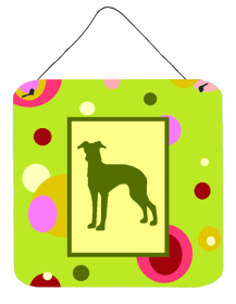 Italian Greyhound Wall or Door Hanging Prints (Color: Italian Greyhound, size: 6 x 6)