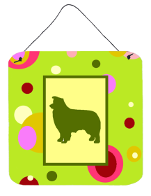Border Collie Wall or Door Hanging Prints (Color: Border Collie, size: 6 x 6)