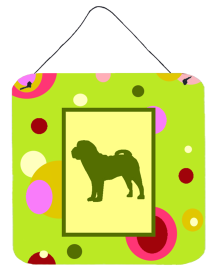 Shar Pei Wall or Door Hanging Prints (Color: Shar Pei, size: 6 x 6)