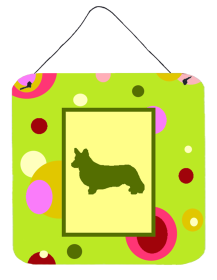 Corgi Wall or Door Hanging Prints (Color: Corgi, size: 6 x 6)