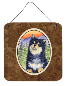 Finnish Lapphund Wall or Door Hanging Prints (Color: Finnish Lapphund, size: 6 x 6)