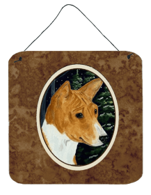 Basenji Wall or Door Hanging Prints (Color: Wall or, size: 6 x 6)