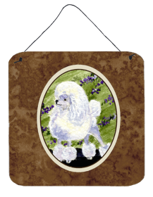 Poodle Wall or Door Hanging Prints (Color: Wall or, size: 6 x 6)