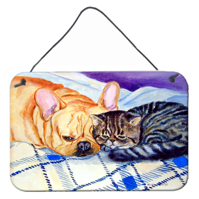 Cat Wall or Door Hanging Prints (Color: 7257DS812, size: 8 x 12)