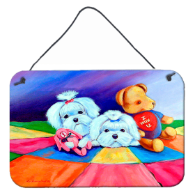 Maltese Wall or Door Hanging Prints (Color: 7515DS812, size: 8 x 12)