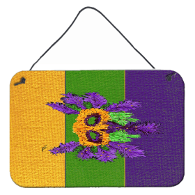 Mardi Gras Wall or Door Hanging Prints (Color: 8389DS812, size: 8 x 12)
