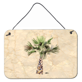 Palm Tree Wall or Door Hanging Prints (Color: 8480DS812, size: 8 x 12)