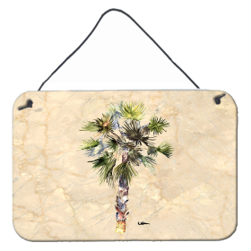 Palm Tree Wall or Door Hanging Prints (Color: 8481DS812, size: 8 x 12)