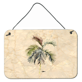 Palm Tree Wall or Door Hanging Prints (Color: 8483DS812, size: 8 x 12)
