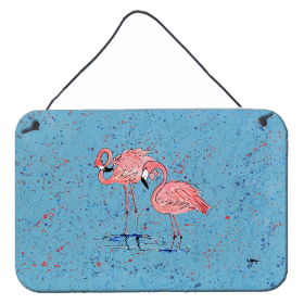 Flamingo Wall or Door Hanging Prints (Color: 8566DS812, size: 8 x 12)