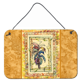 Palm Tree Wall or Door Hanging Prints (Color: 8615DS812, size: 8 x 12)