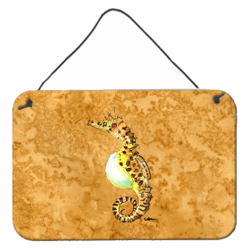 Seahorse Wall or Door Hanging Prints (Color: 8640DS812, size: 8 x 12)